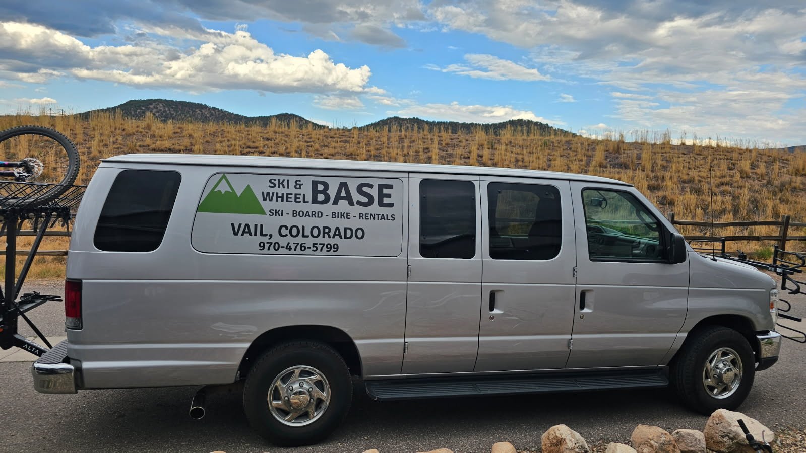 New shuttle van